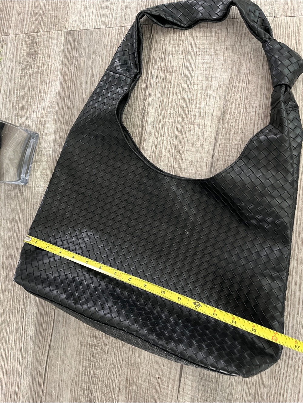 Woven Shoulder Hobo Bag - Picture 5 of 9